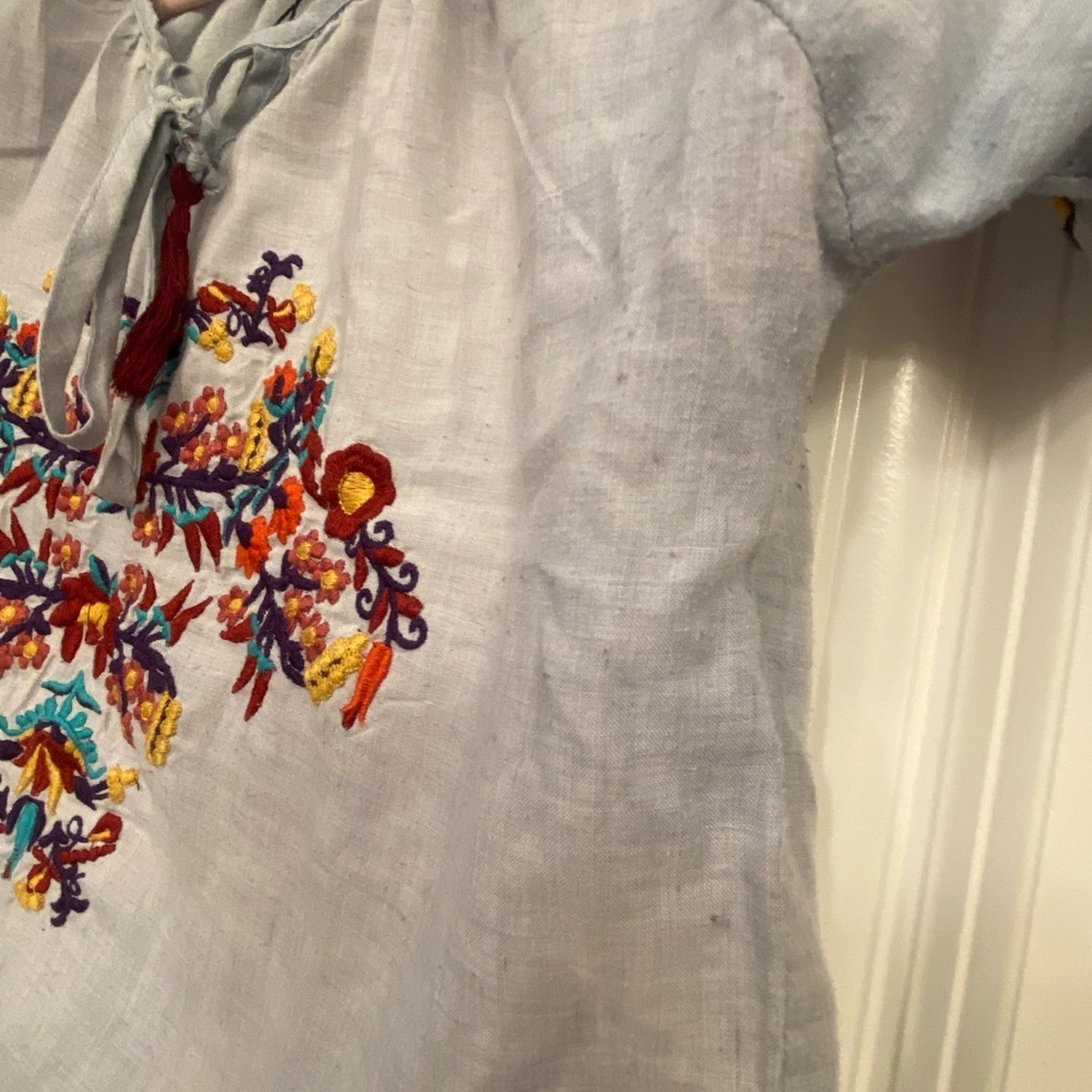 Bhoma Couture Embroidered Boho Blouse - Picture 8 of 9